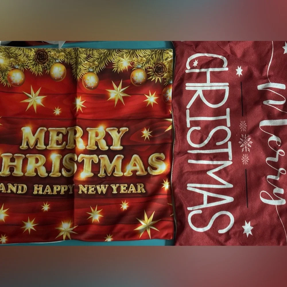 Festive Christmas Pillow Covers